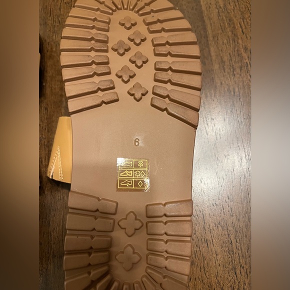 Madewell Charley Double-Strap Slide Sandal in Tan (Desert Camel) Women's 6M - Picture 5 of 5